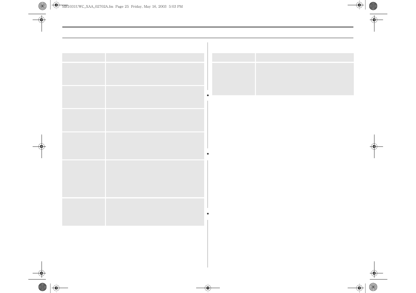 Guía rápida(spanish) | Samsung MR1031UWC User Manual | Page 25 / 26