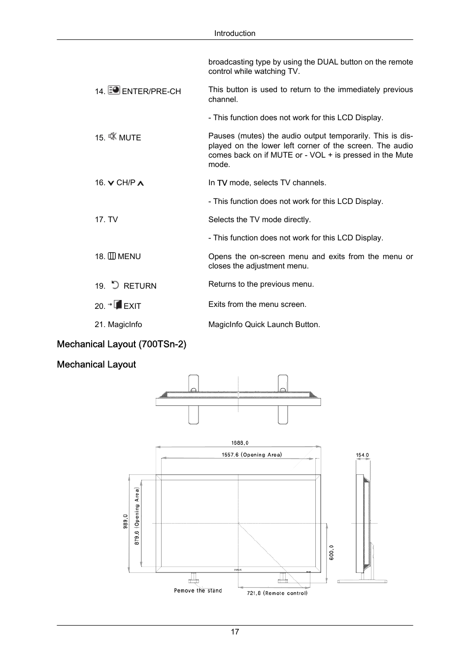 Samsung 700TSN-2 User Manual | Page 11 / 35