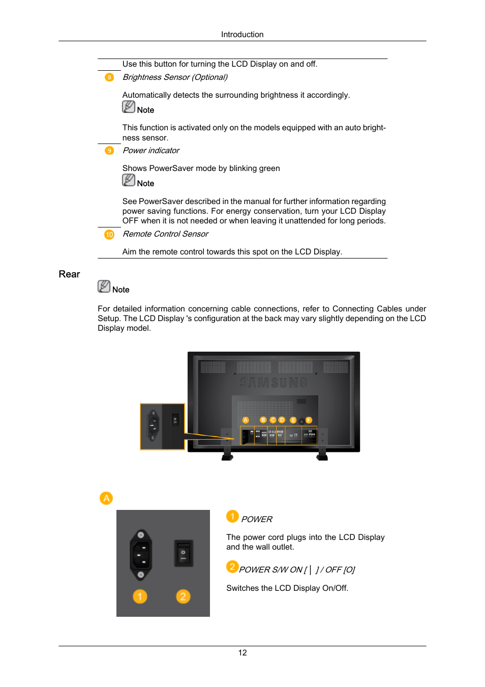 Samsung 700TSN-2 User Manual | Page 6 / 35