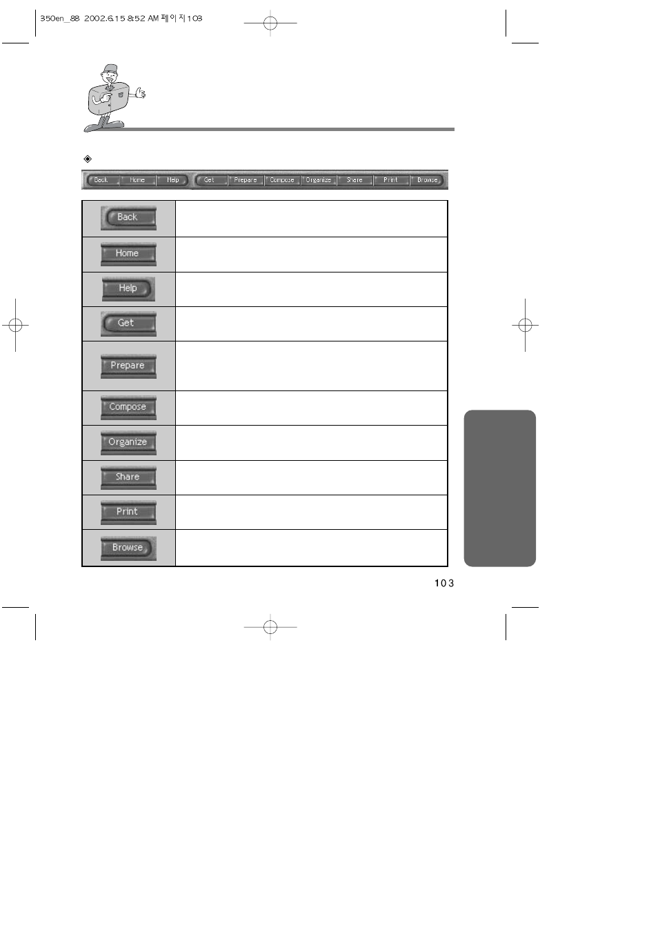 Softw are how to use the softwares | Samsung Digimax350 SE User Manual | Page 103 / 120