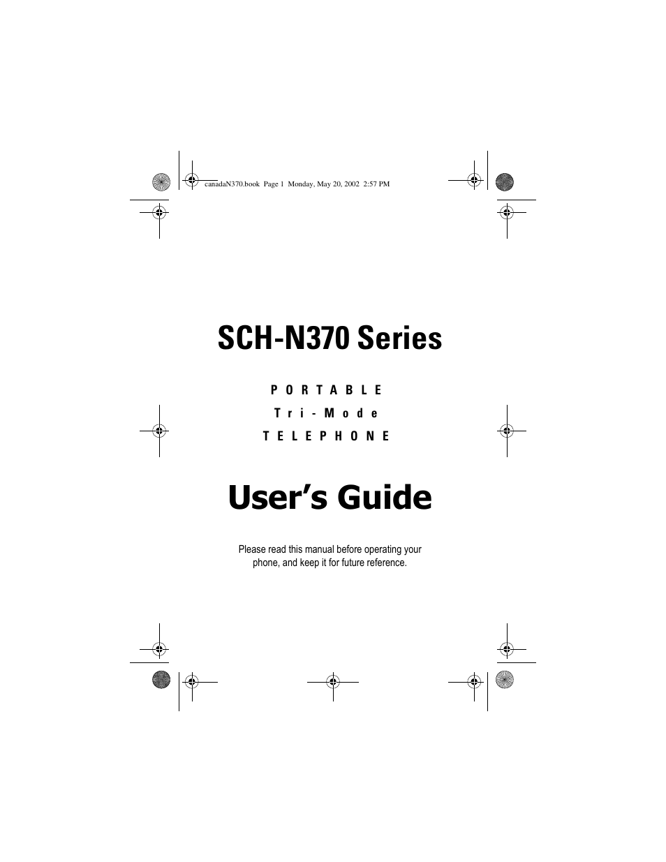 Samsung 20040414141622906 User Manual | 152 pages