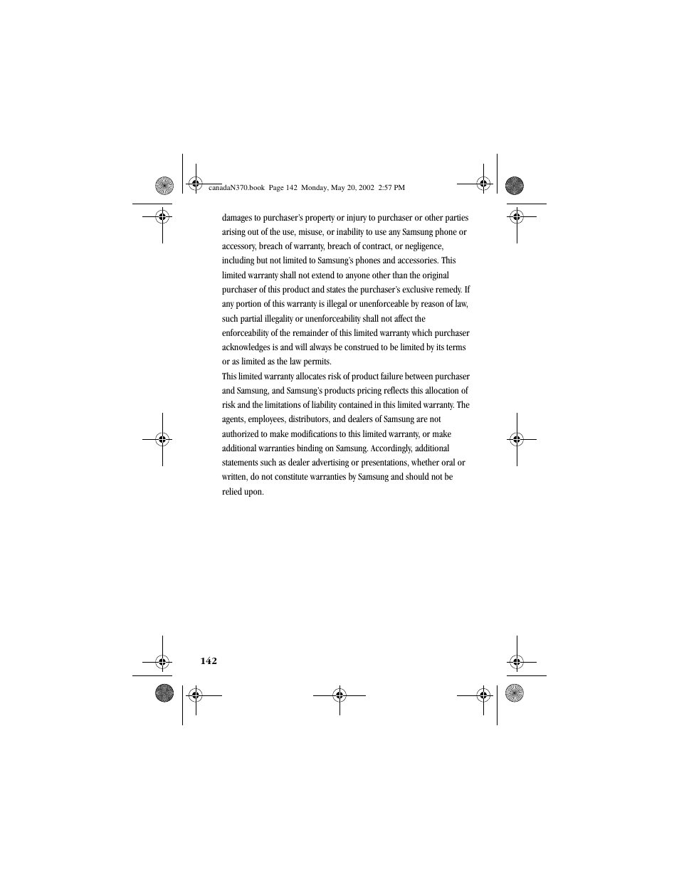 Samsung 20040414141622906 User Manual | Page 142 / 152