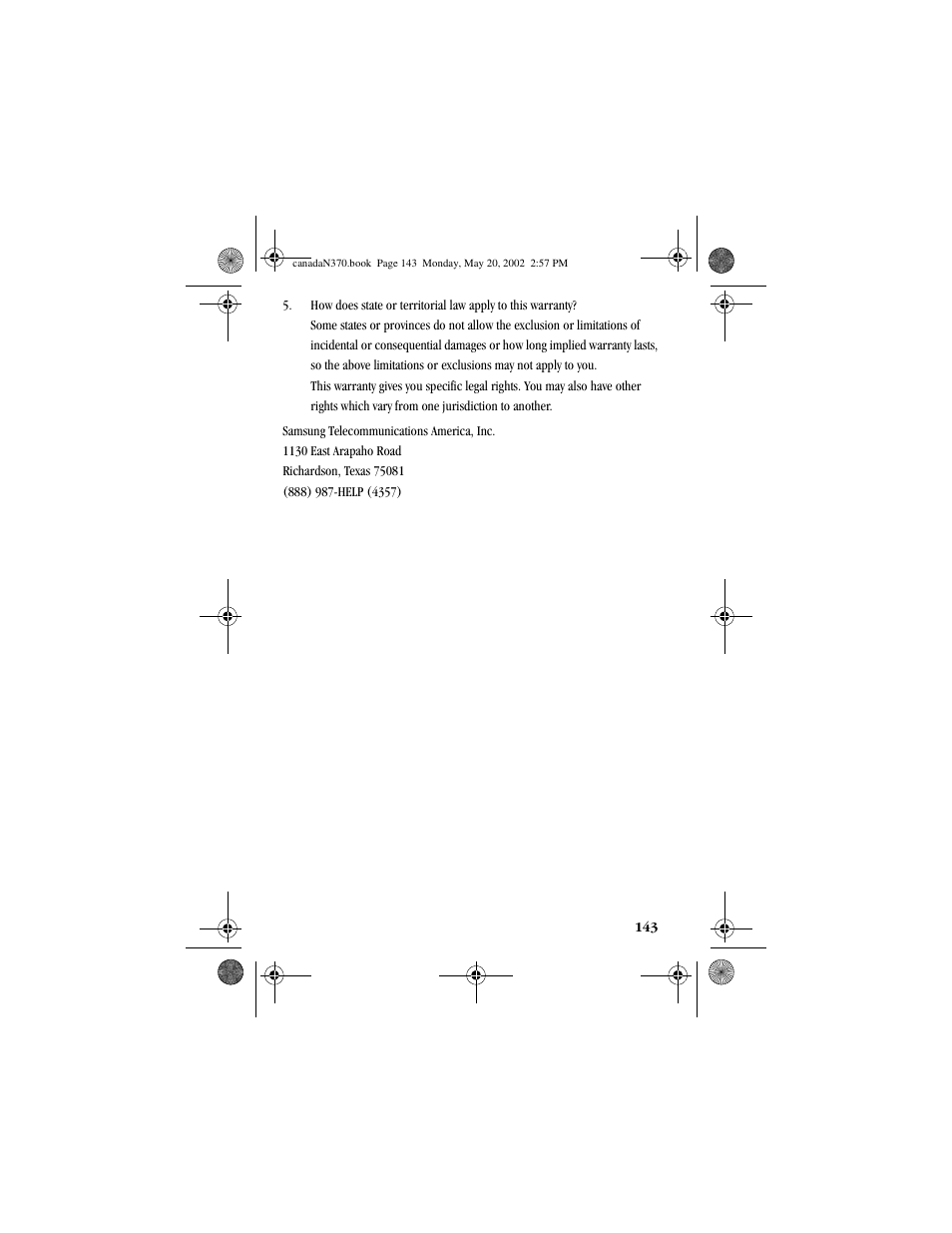 Samsung 20040414141622906 User Manual | Page 143 / 152