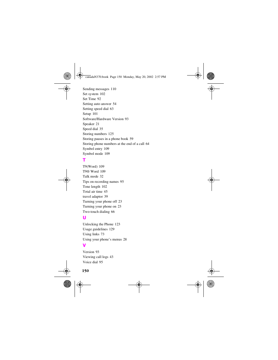 Samsung 20040414141622906 User Manual | Page 150 / 152