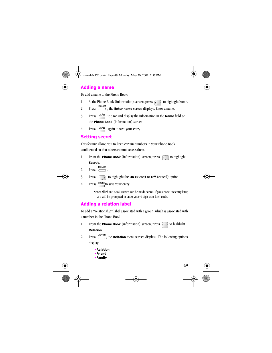 Samsung 20040414141622906 User Manual | Page 49 / 152