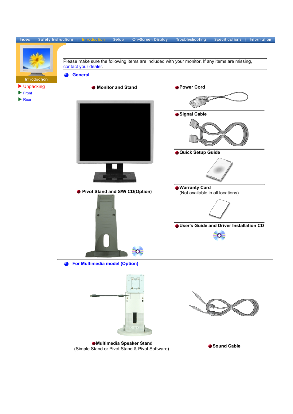 Samsung 181T User Manual | Page 10 / 69