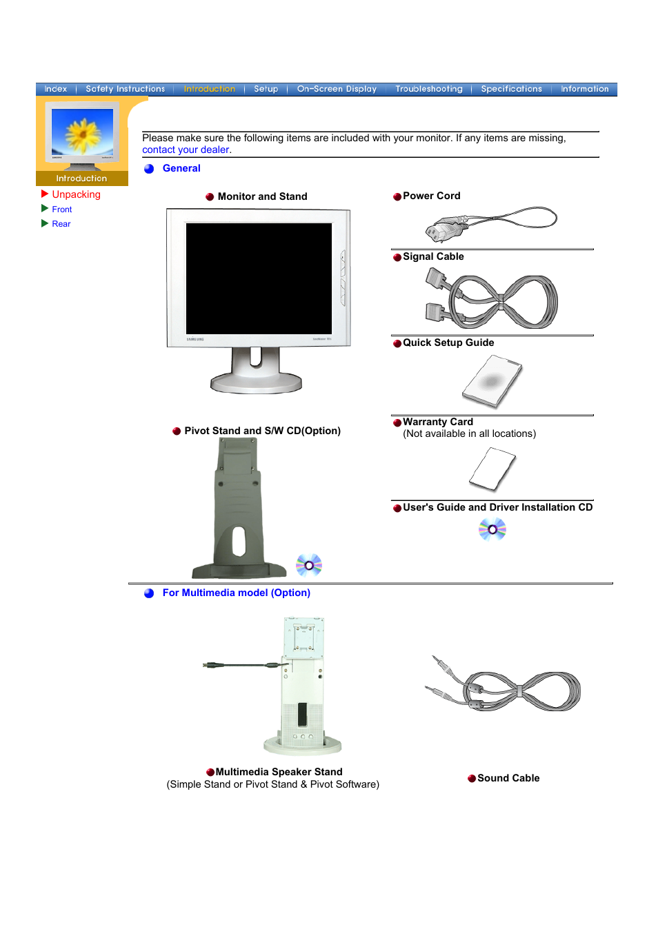 Samsung 181T User Manual | Page 11 / 69
