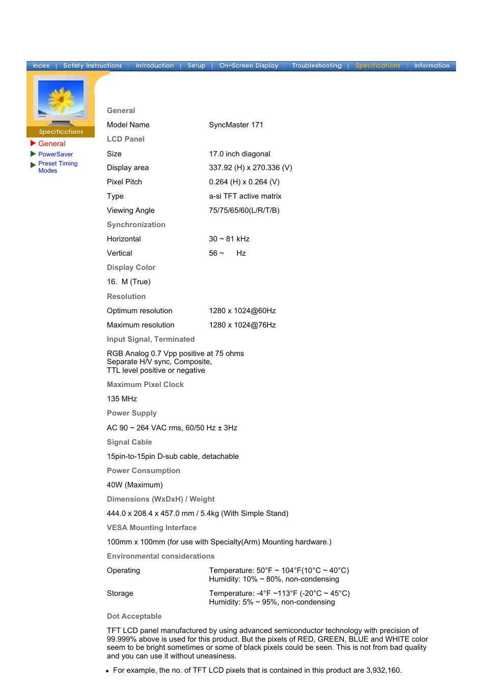 Samsung 181T User Manual | Page 49 / 69