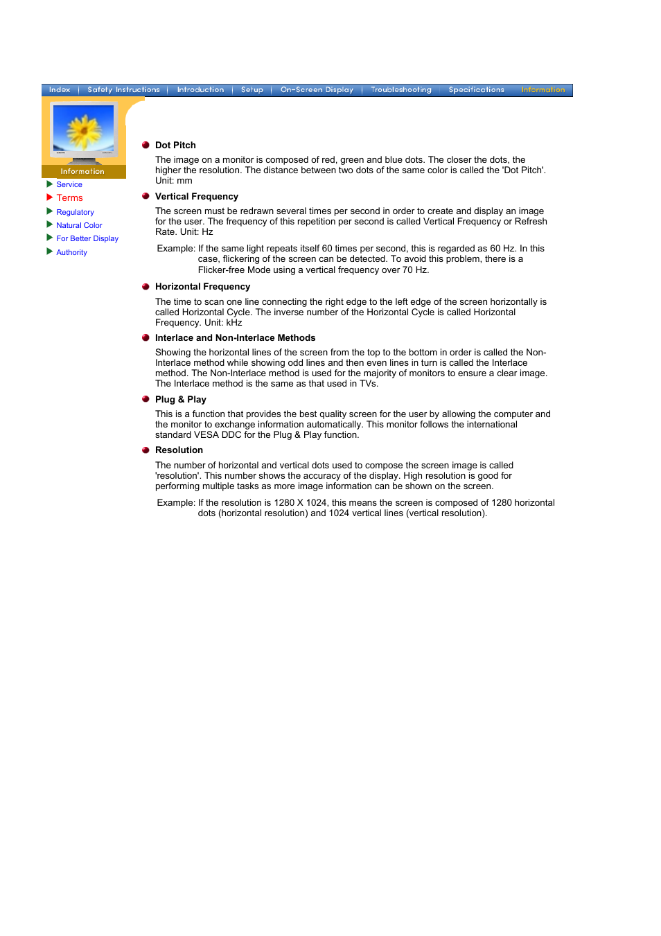 Samsung 181T User Manual | Page 61 / 69