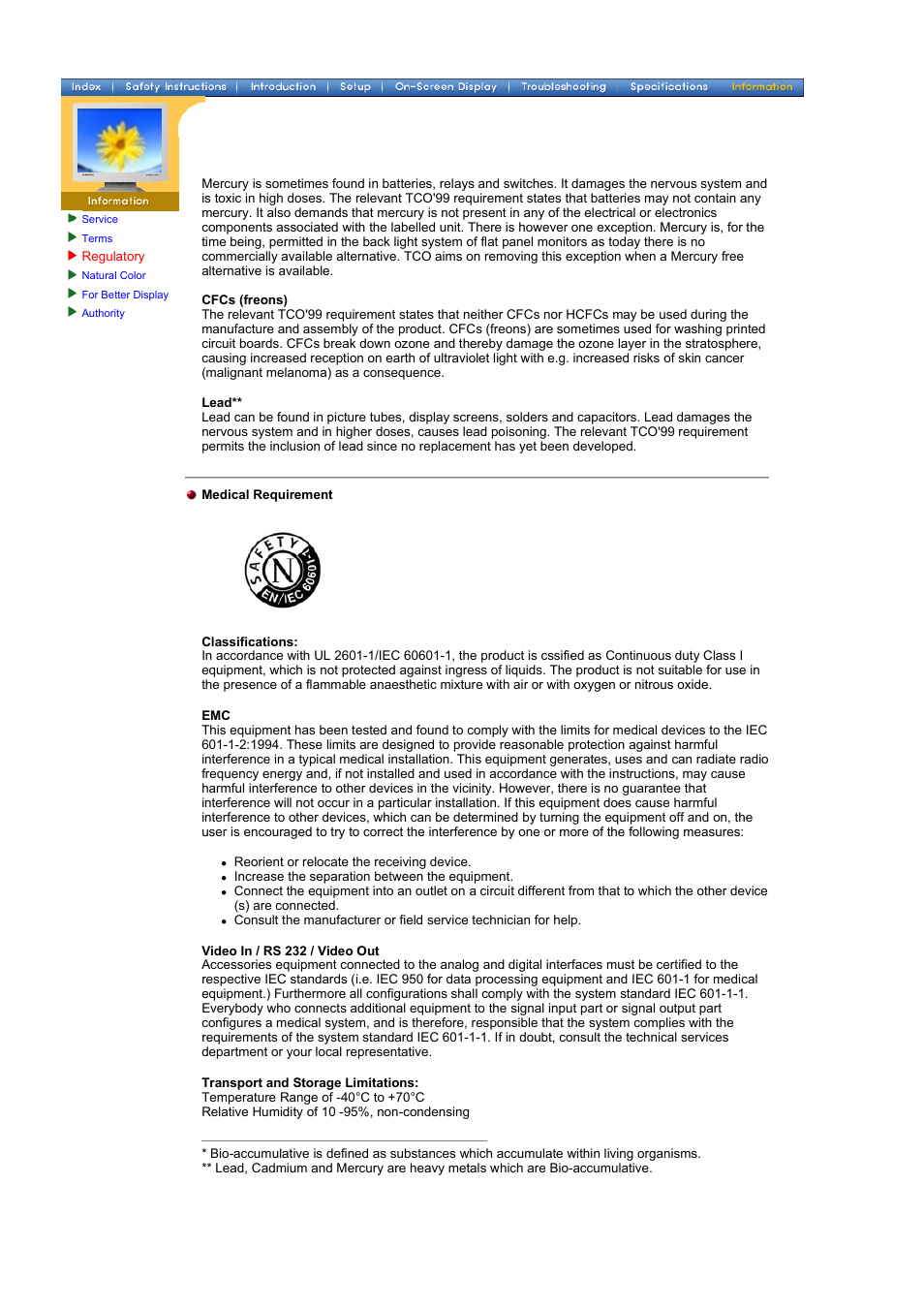 Samsung 181T User Manual | Page 66 / 69