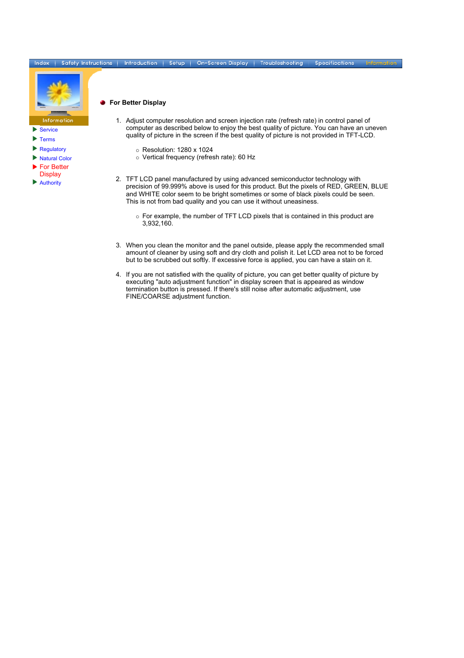 Samsung 181T User Manual | Page 68 / 69