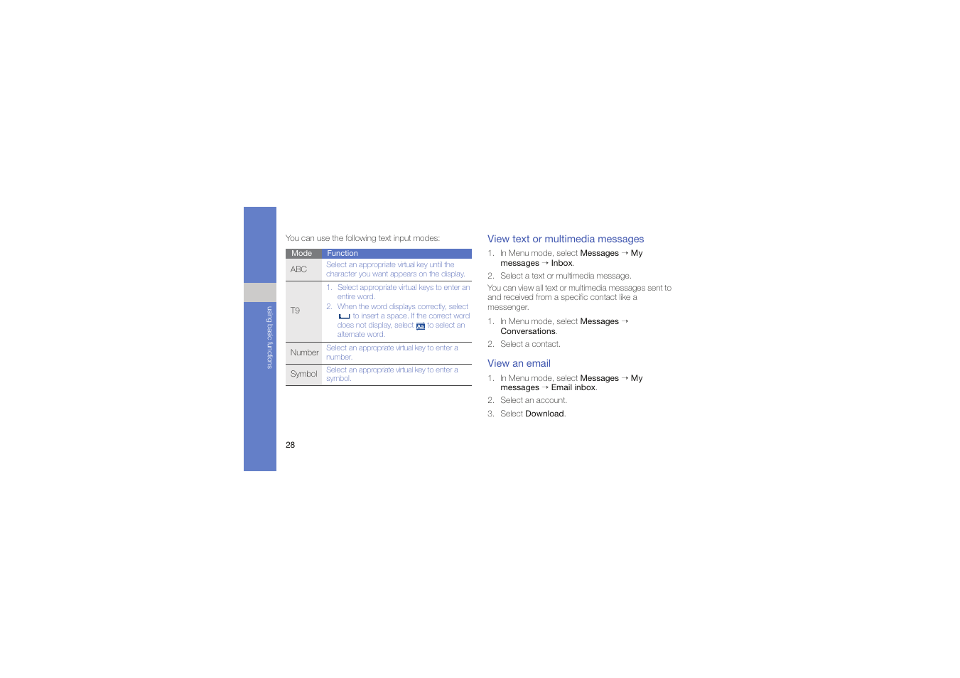 Samsung Genoa User Manual | Page 35 / 70