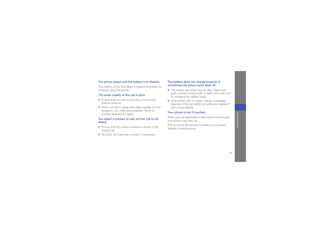 Samsung Genoa User Manual | Page 70 / 70