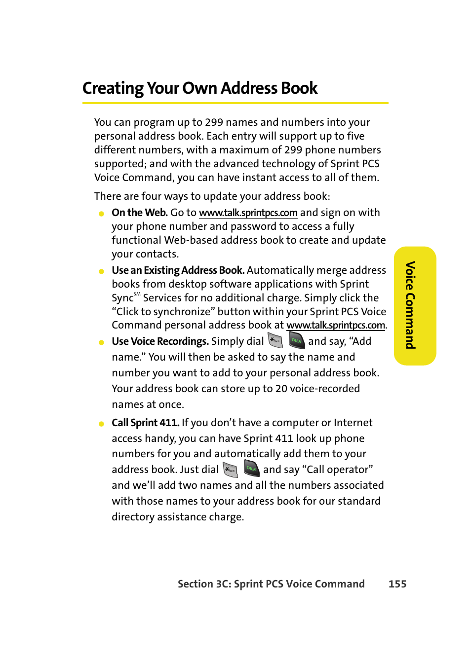 Creating your own address book | Samsung A580 User Manual | Page 173 / 197