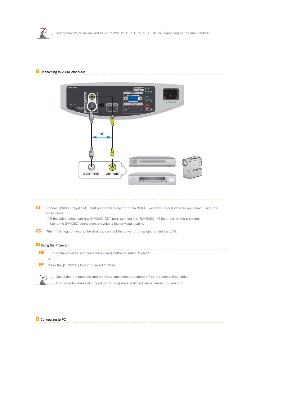 Samsung SP-D400S User Manual | Page 22 / 38