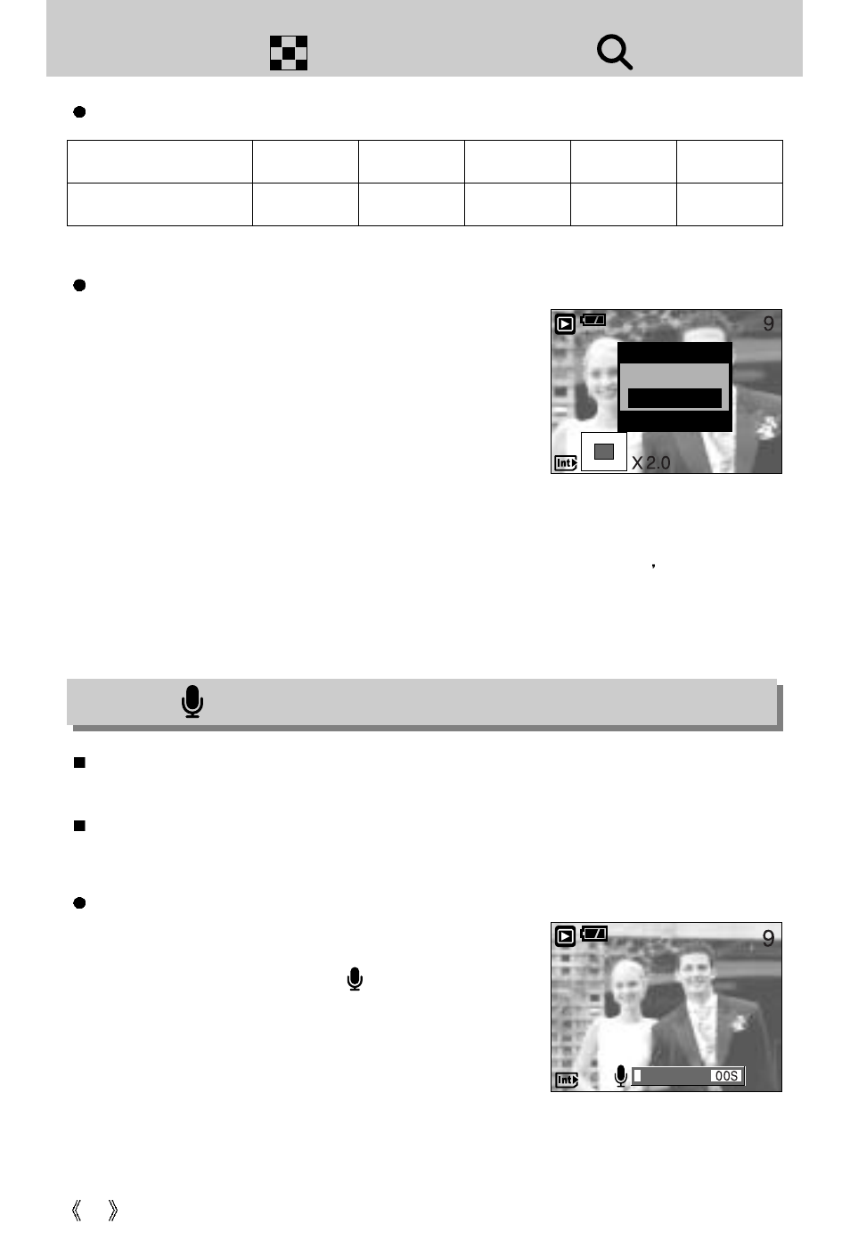 Thumbnail( ) / enlargement( ) button | Samsung Digimax A4 User Manual | Page 48 / 108