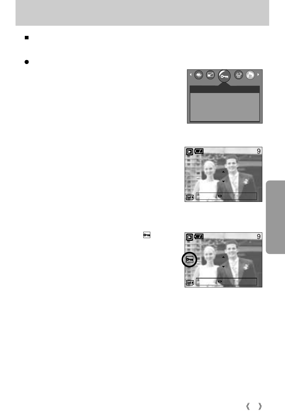 Protecting images | Samsung Digimax A4 User Manual | Page 57 / 108