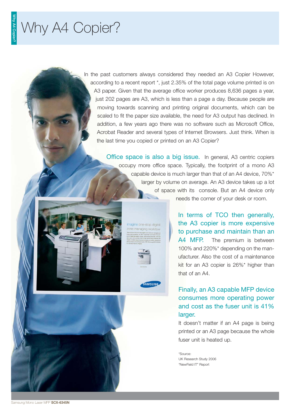 Why a4 copier | Samsung SCX-6345N User Manual | Page 8 / 32