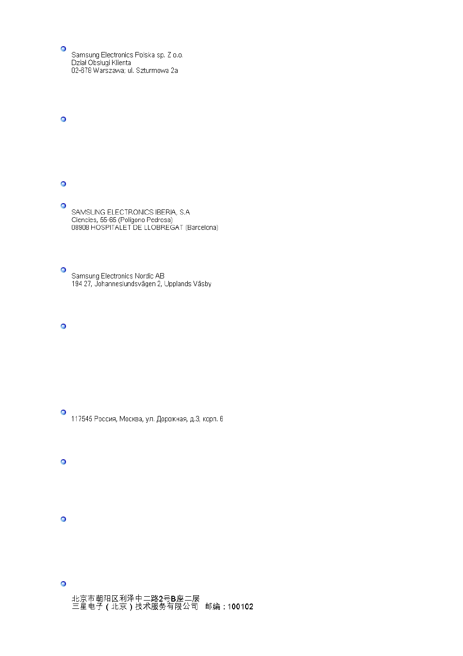 Samsung SYNCMASTER 901B User Manual | Page 105 / 111