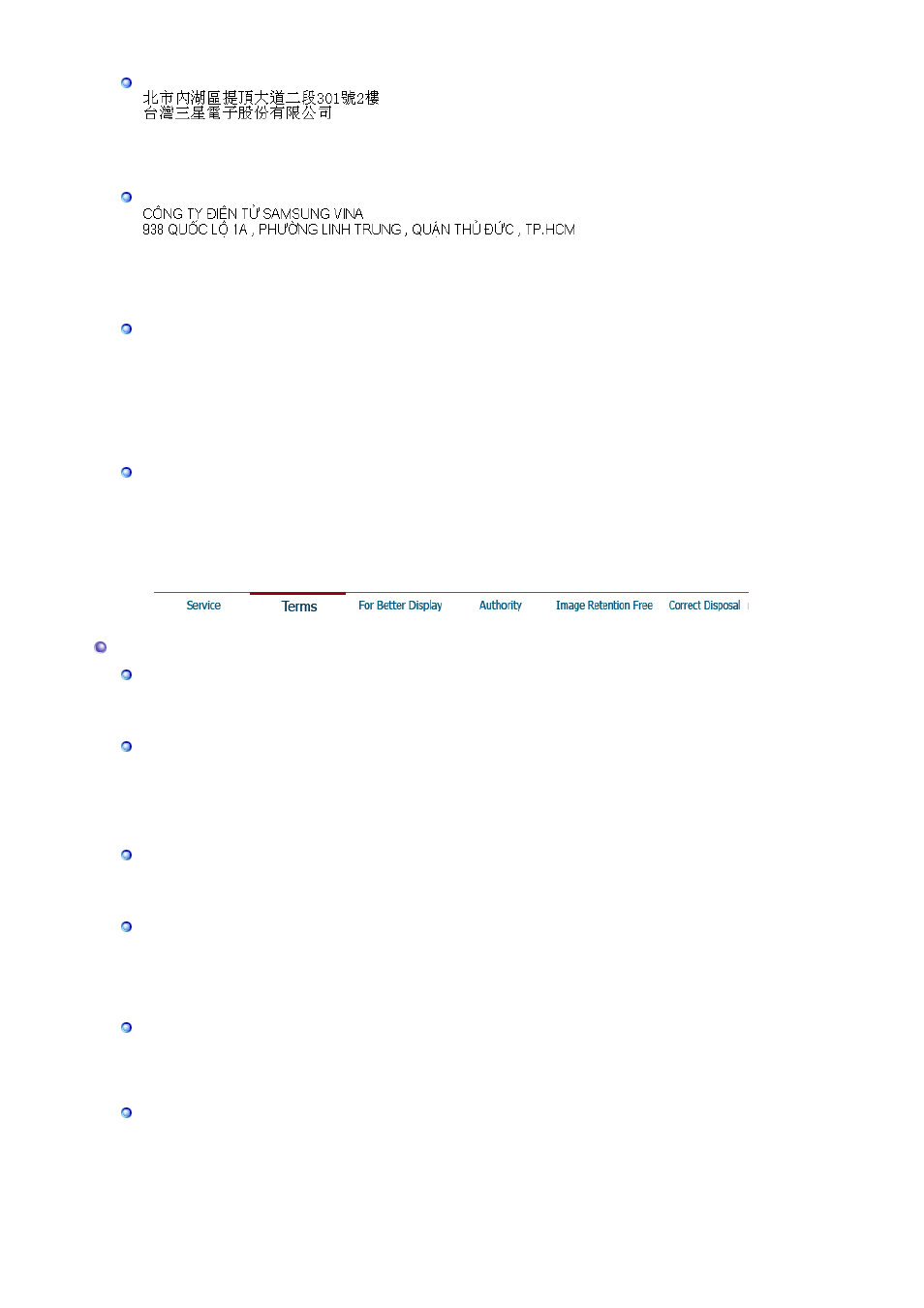 For better display | Samsung SYNCMASTER 901B User Manual | Page 107 / 111