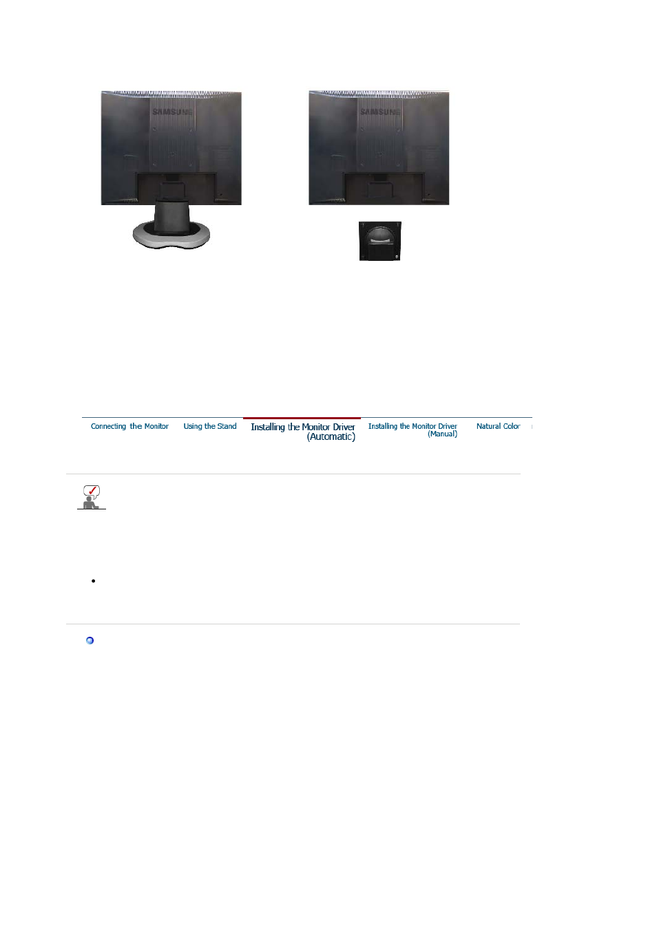 Installing the monitor driver(manual) | Samsung SYNCMASTER 901B User Manual | Page 28 / 111