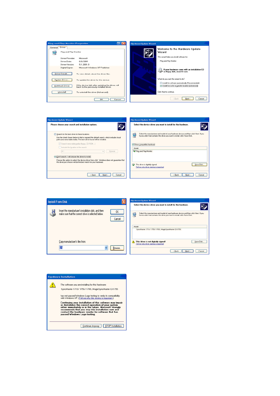 Samsung SYNCMASTER 901B User Manual | Page 31 / 111