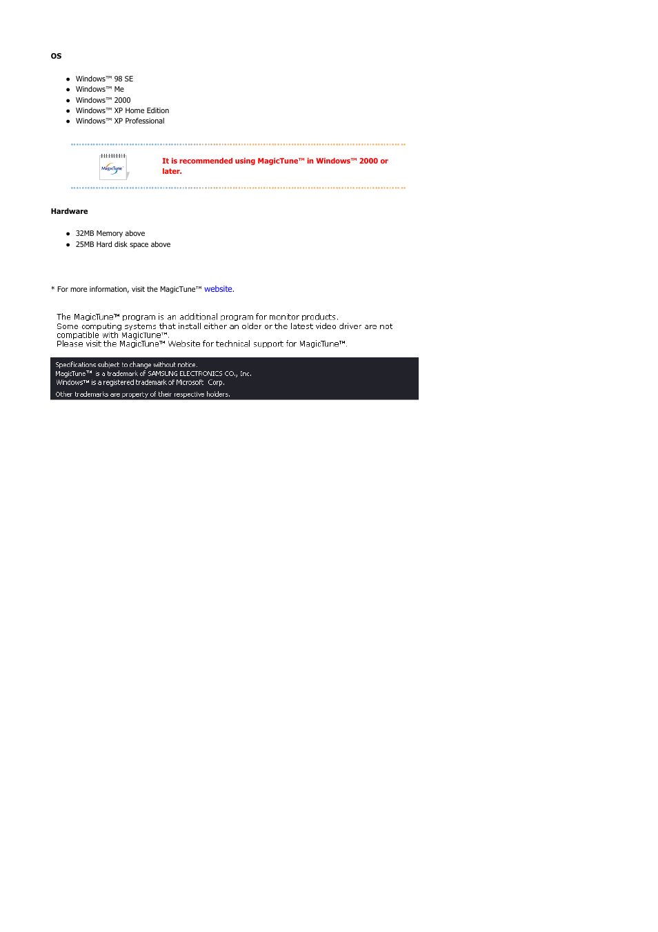 Samsung SYNCMASTER 901B User Manual | Page 54 / 111