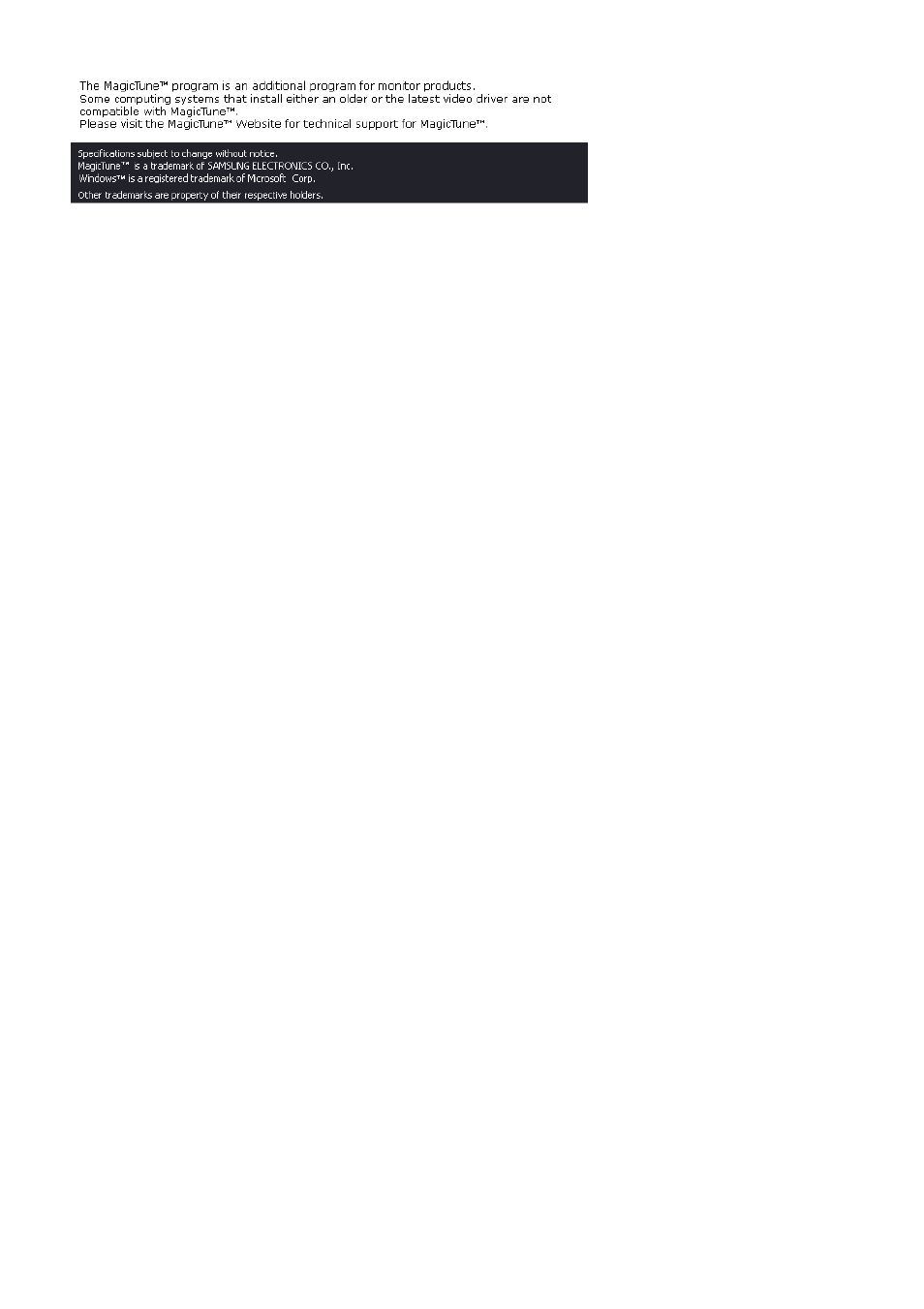 Samsung SYNCMASTER 901B User Manual | Page 60 / 111