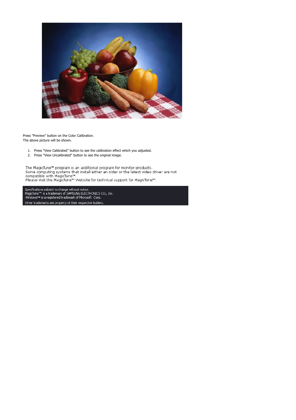 Samsung SYNCMASTER 901B User Manual | Page 62 / 111