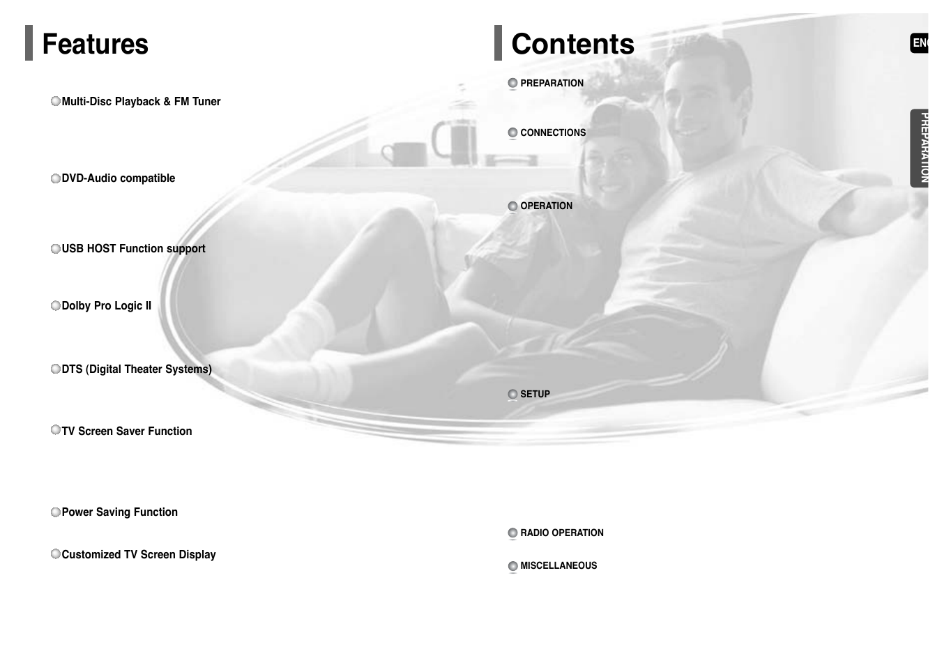 Samsung HT-P38 User Manual | Page 3 / 36