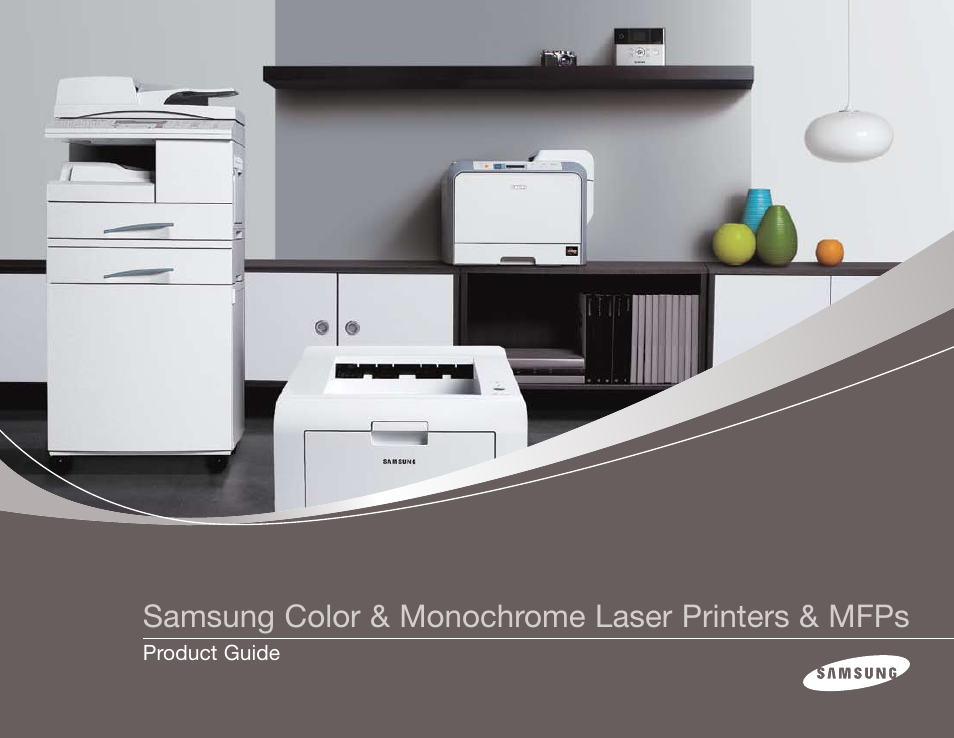 Samsung Color & Monochrome Laser Printers & MFPs User Manual | 12 pages