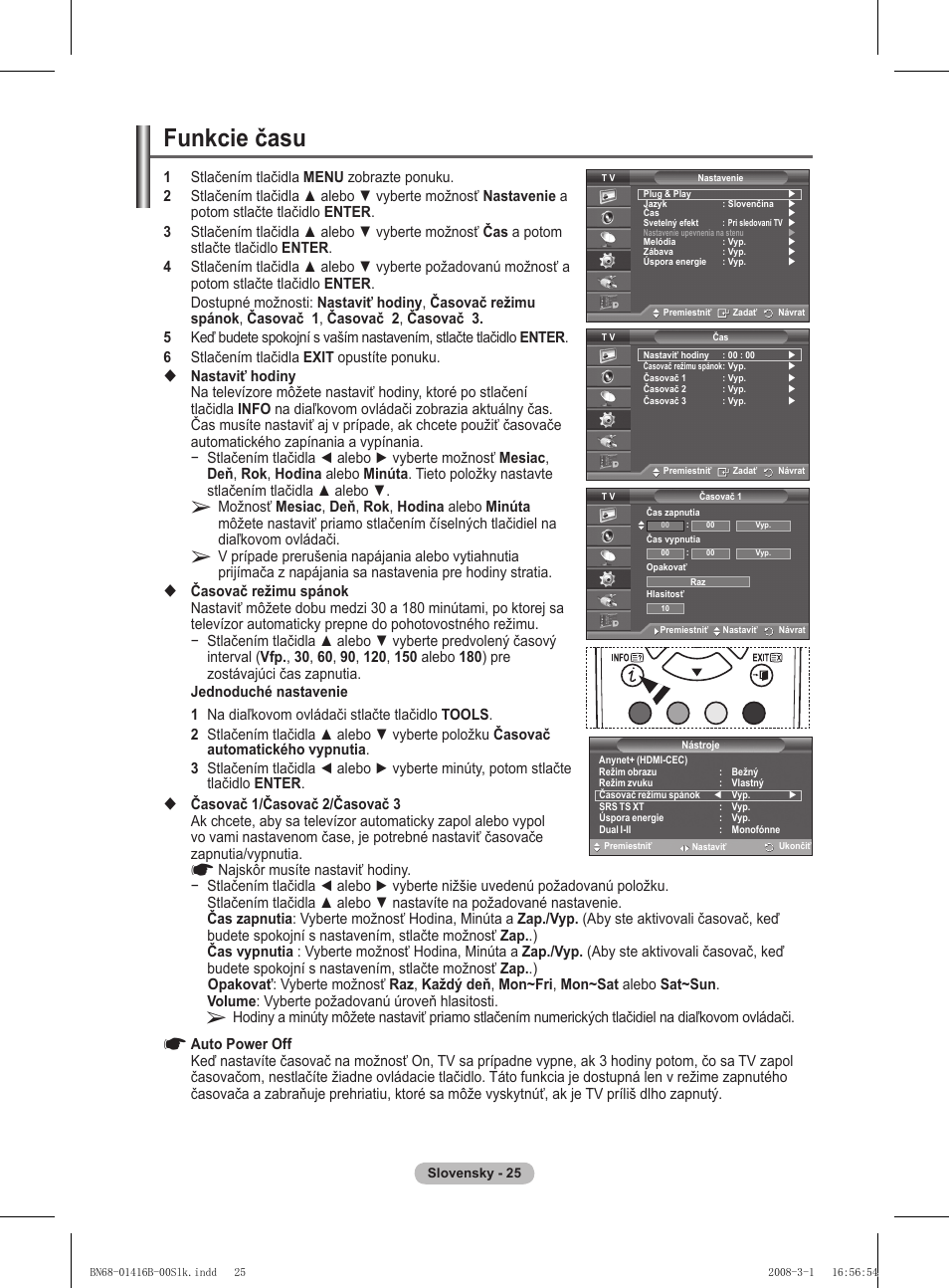 Funkcie času | Samsung WMN5090A User Manual | Page 286 / 418