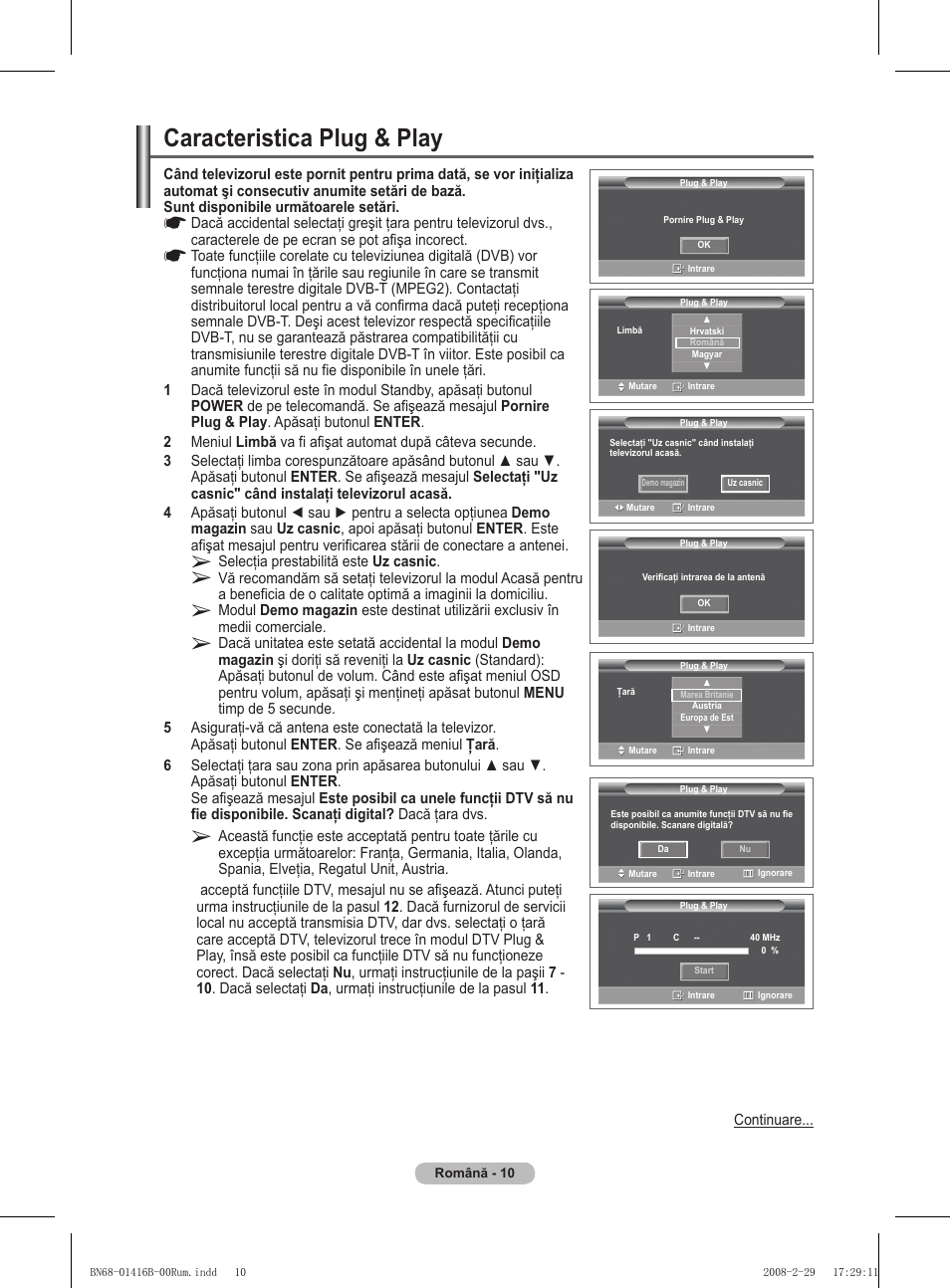 Caracteristica plug & play | Samsung WMN5090A User Manual | Page 323 / 418