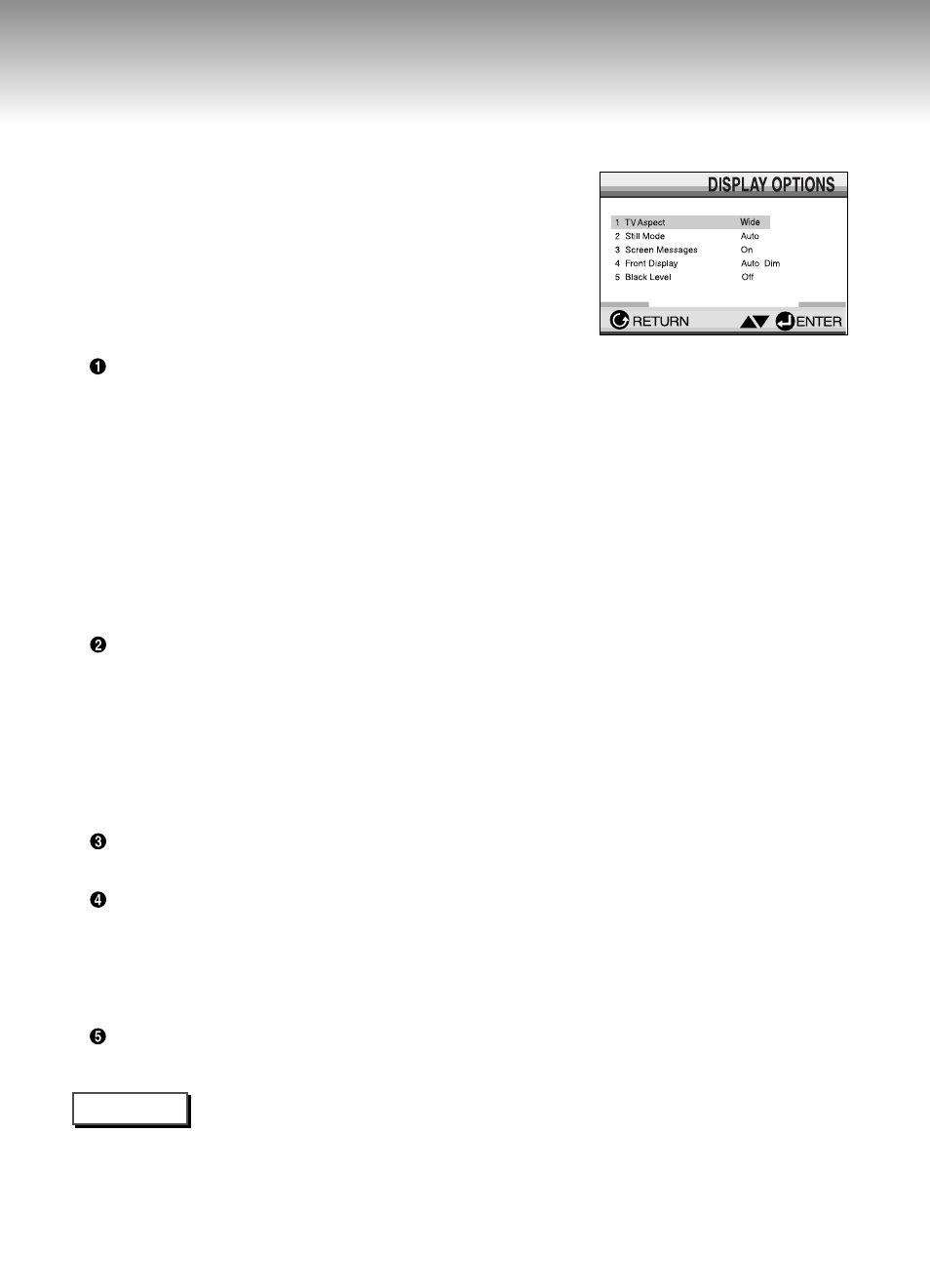 Setting up the display options | Samsung AH68-00723A User Manual | Page 35 / 40