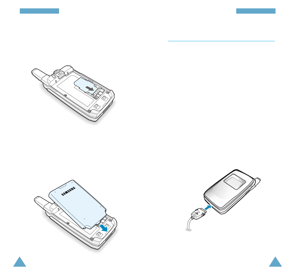 Charging a battery | Samsung GH68-03299A User Manual | Page 10 / 82