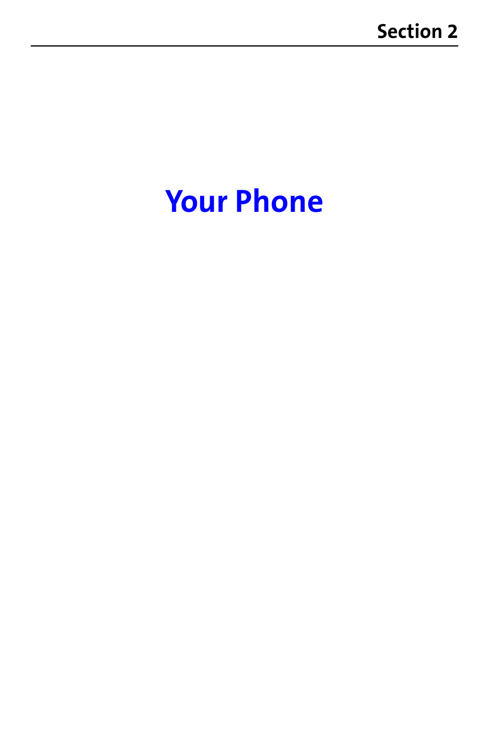 Your phone, Section 2: your phone | Samsung A820 User Manual | Page 15 / 239