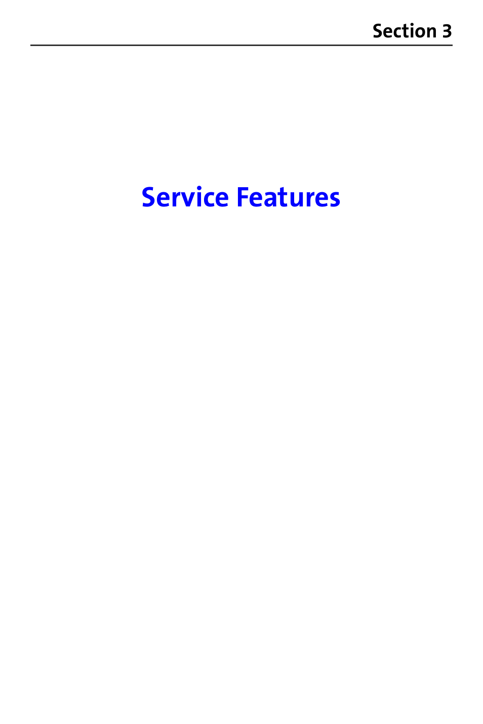 Service features, Section 3: service features | Samsung A820 User Manual | Page 173 / 239