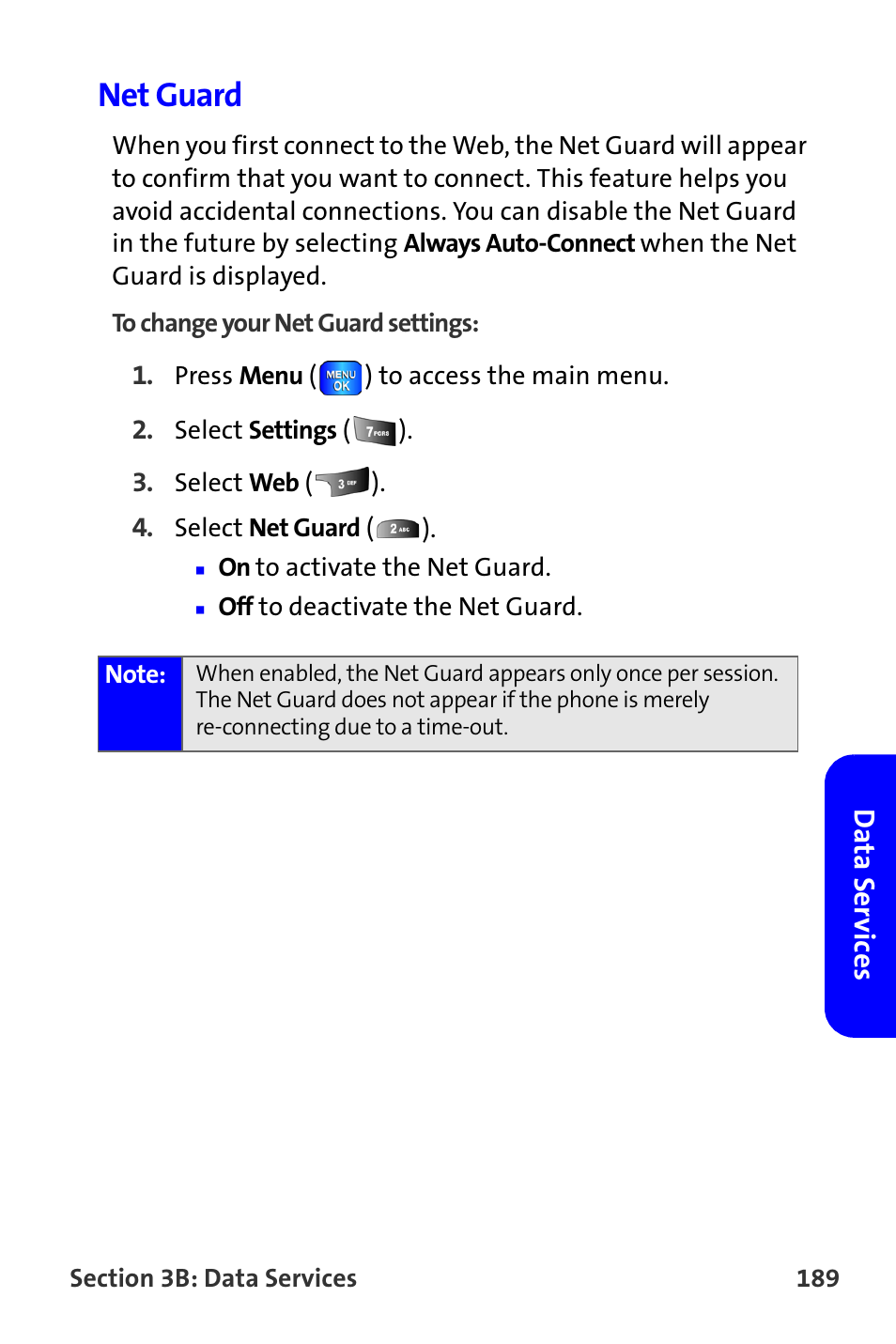 Net guard | Samsung A820 User Manual | Page 197 / 239