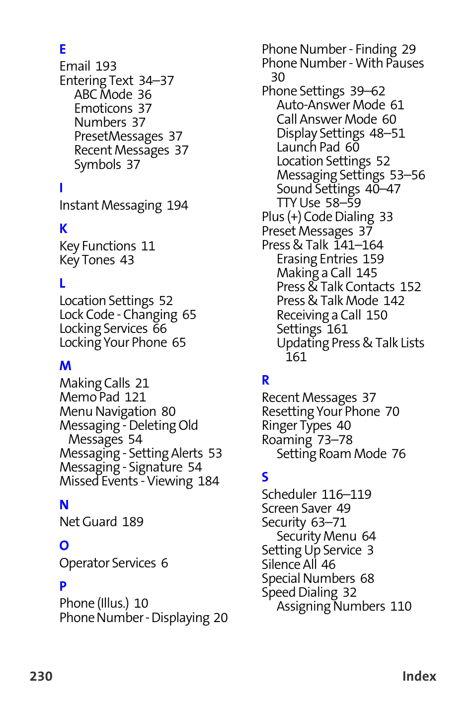 Samsung A820 User Manual | Page 238 / 239