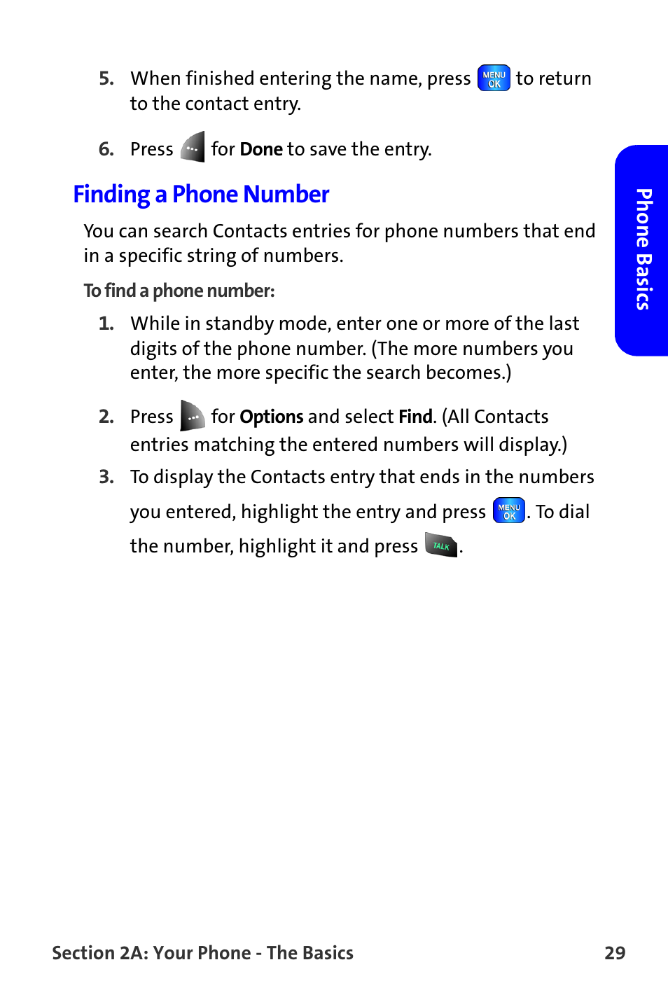 Finding a phone number | Samsung A820 User Manual | Page 37 / 239