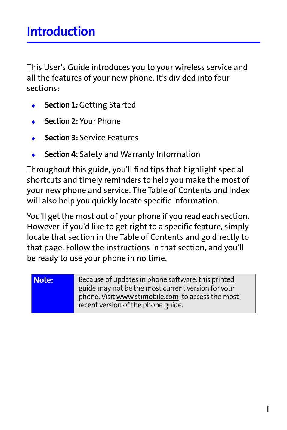 Introduction | Samsung A820 User Manual | Page 7 / 239