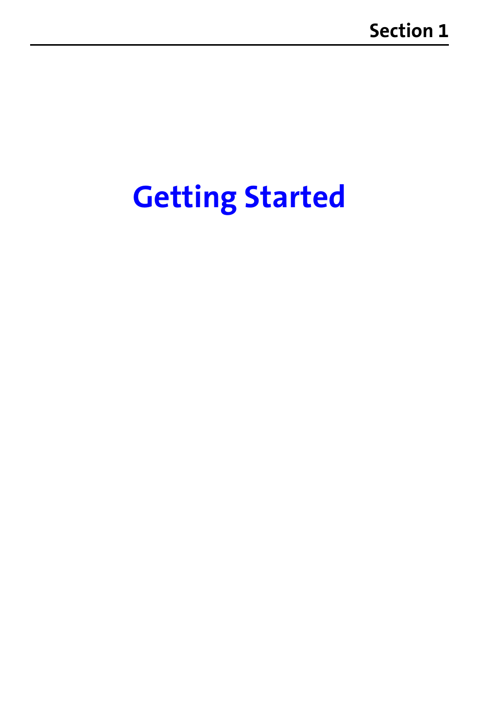 Getting started, Section 1: getting started | Samsung A820 User Manual | Page 9 / 239