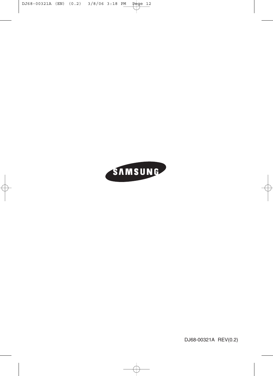 Samsung SC8431 User Manual | Page 12 / 12