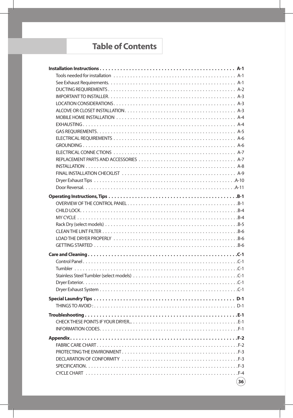 Samsung DC68-02312A-04 User Manual | Page 6 / 36