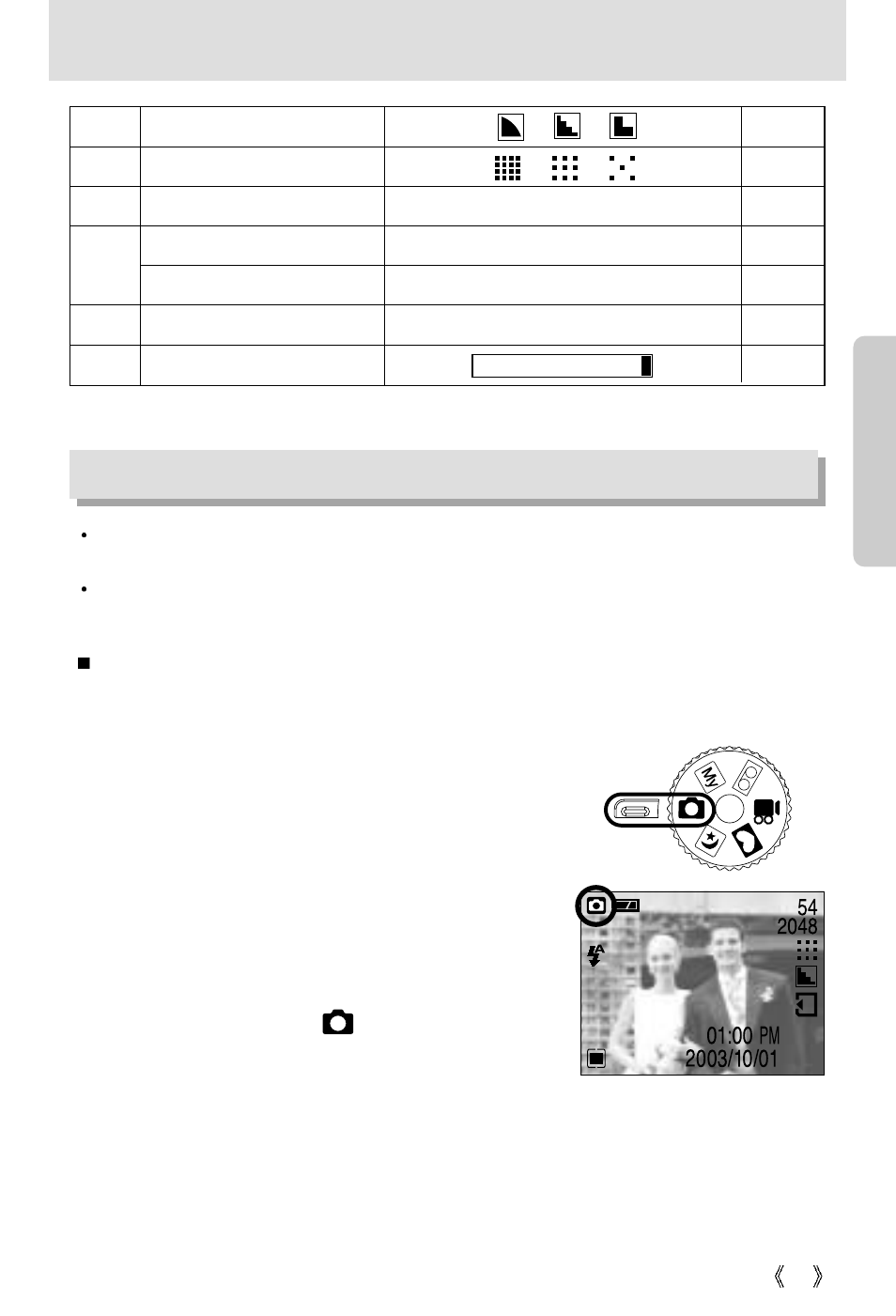 Lcd monitor indicator, Starting the recording mode | Samsung Digimax 301 User Manual | Page 21 / 104