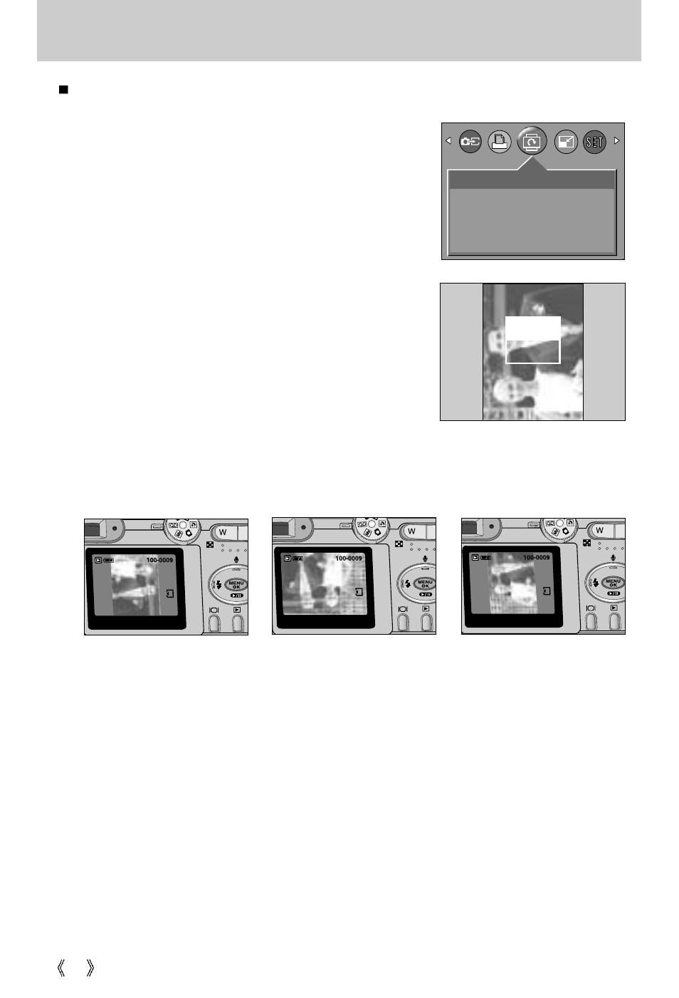 Rotating an image | Samsung Digimax 301 User Manual | Page 54 / 104