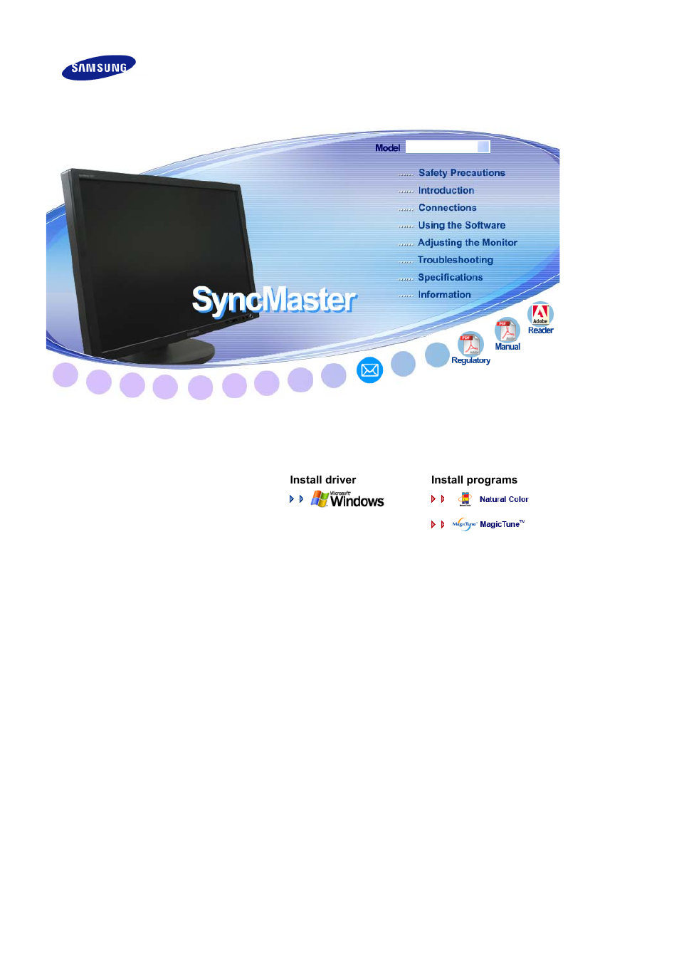 Samsung 275T User Manual | 61 pages