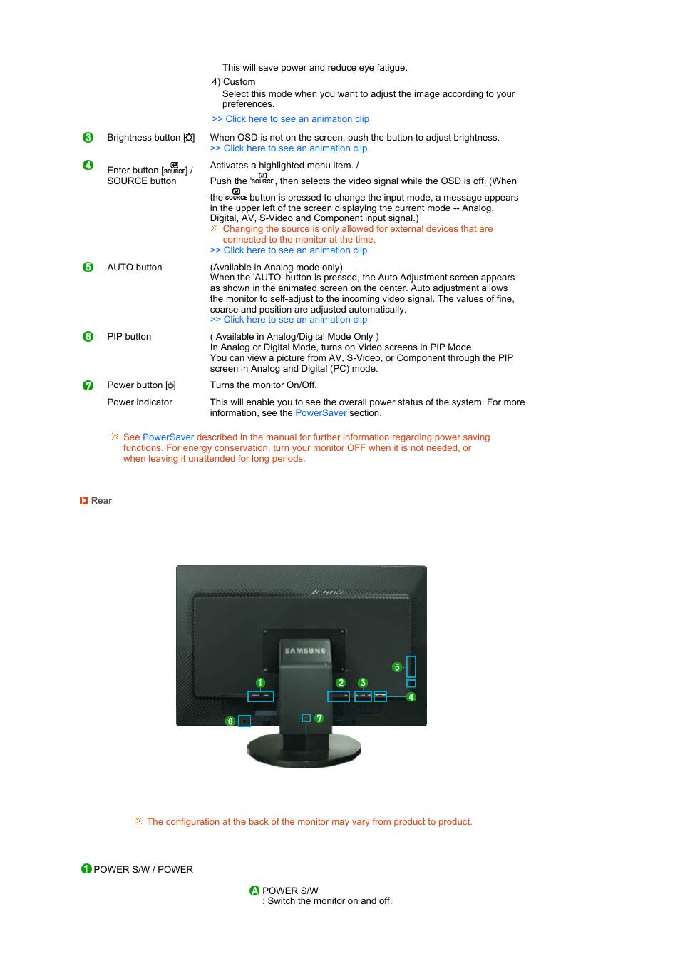 Samsung 275T User Manual | Page 16 / 61