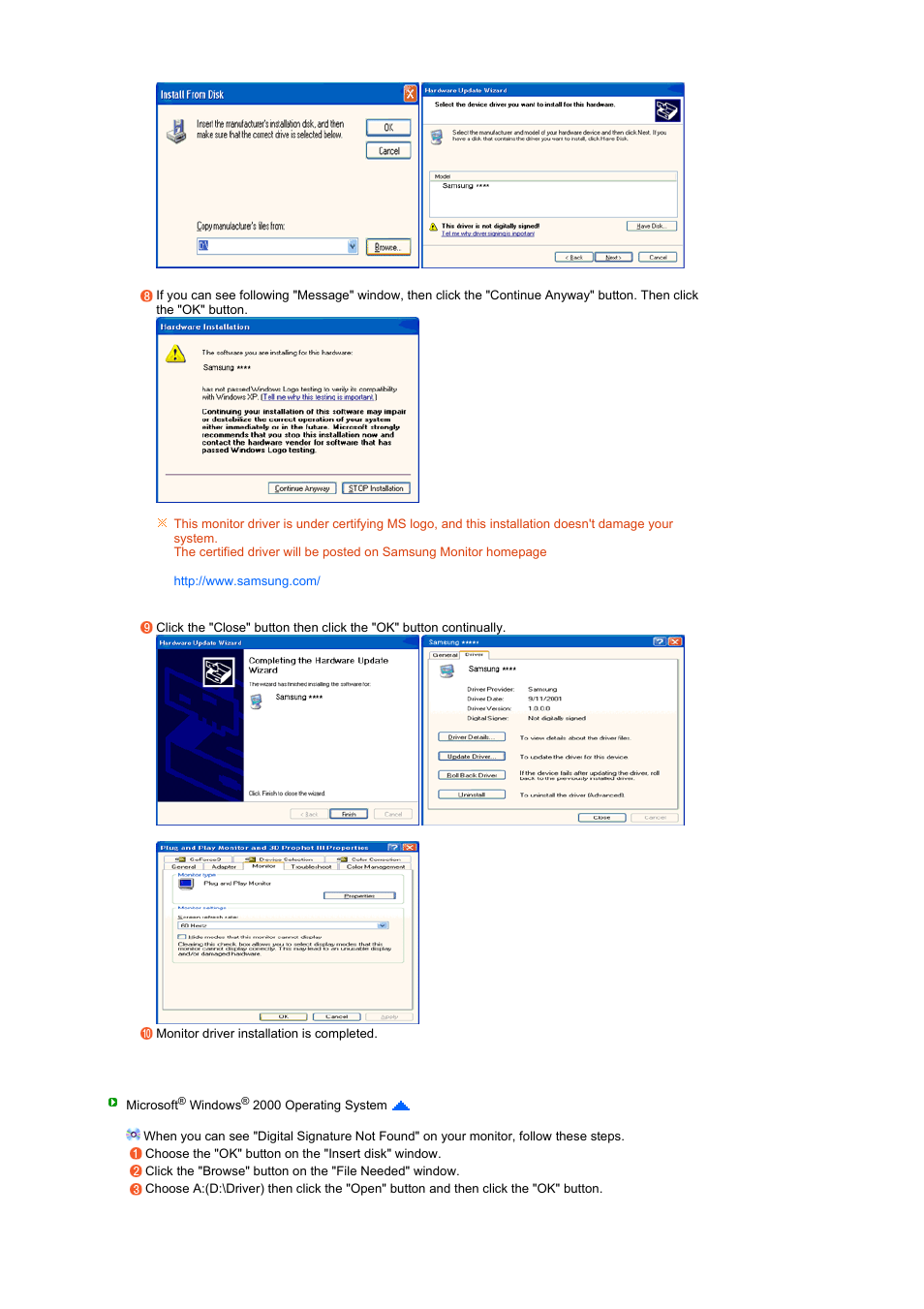 Samsung 275T User Manual | Page 32 / 61