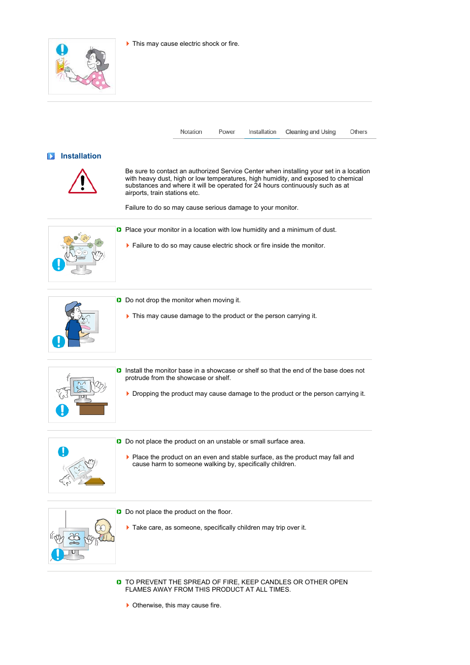 Installation | Samsung 275T User Manual | Page 4 / 61